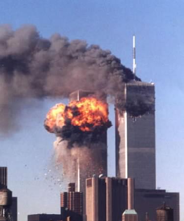 World Trade Center Burning