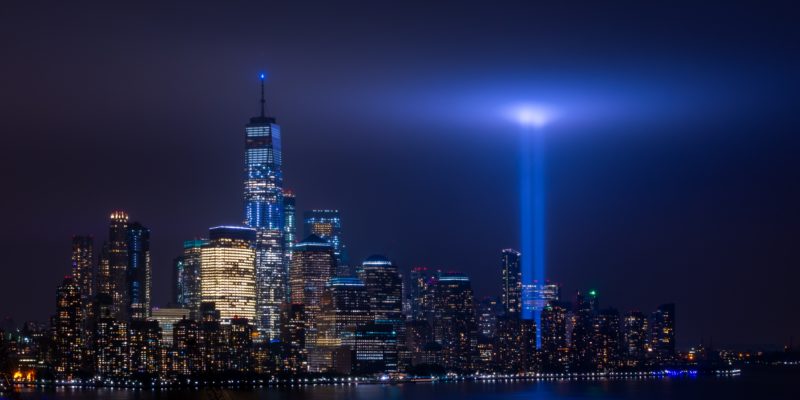 tribute in light - 911 memorial