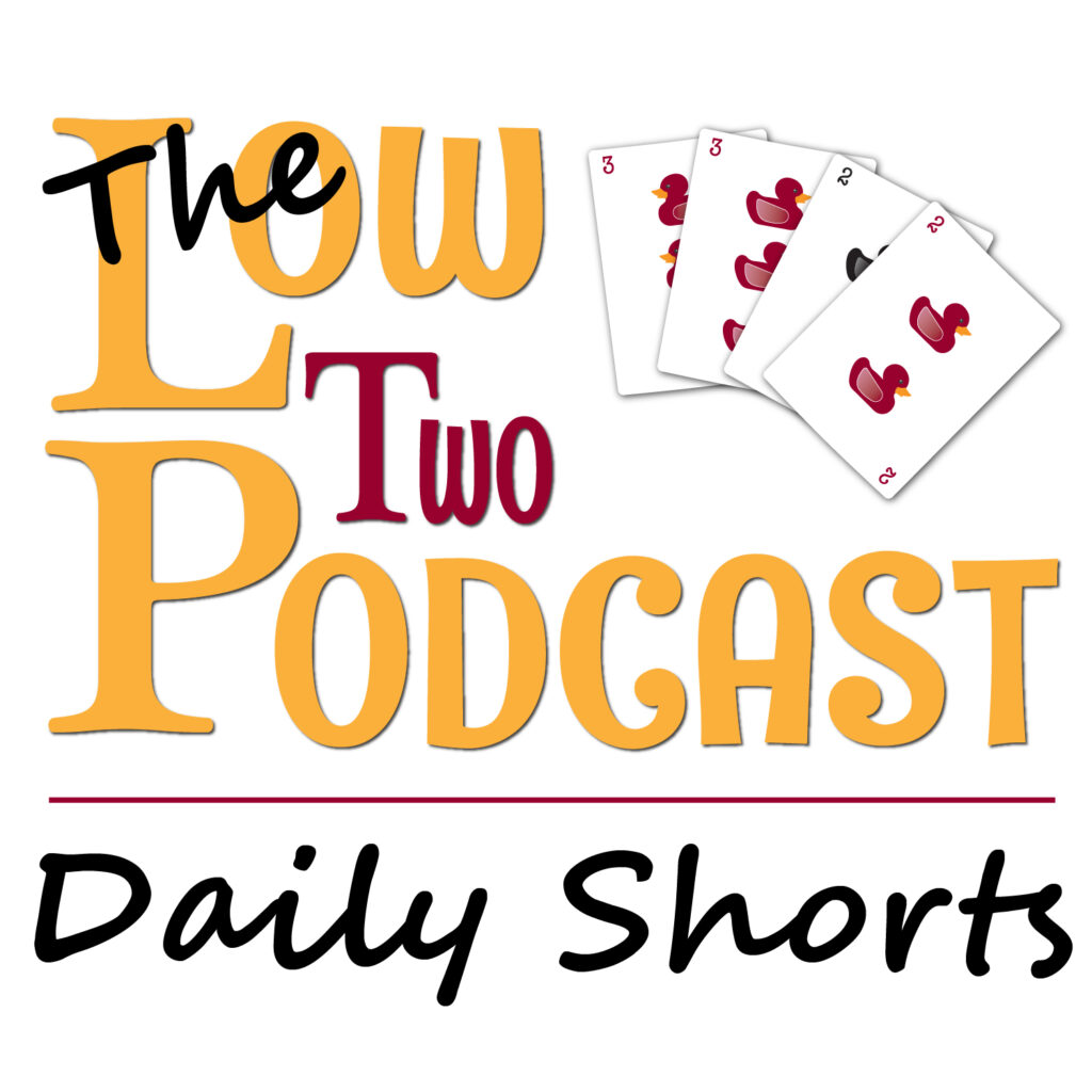 low two podcast logo