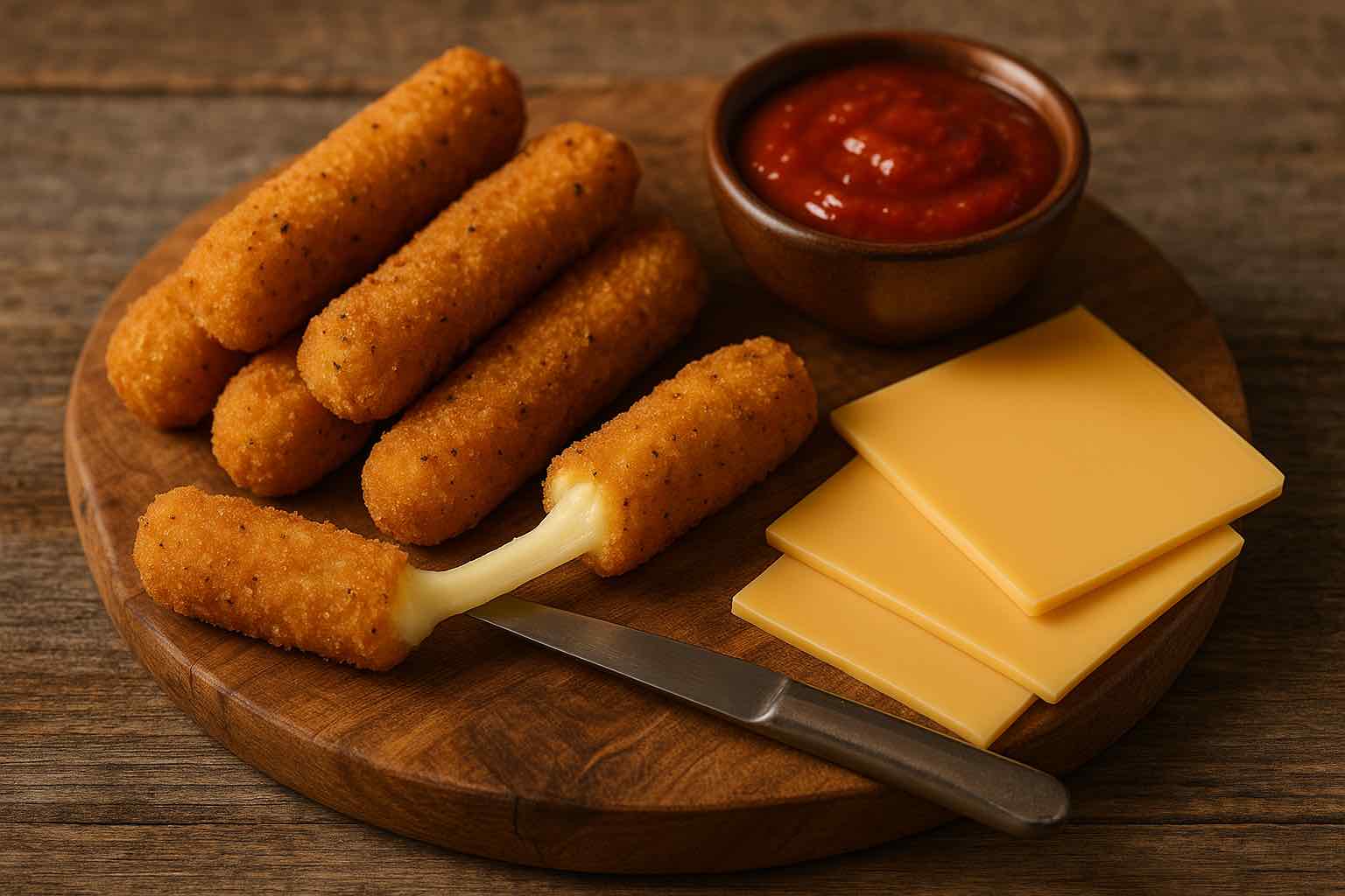 cheese-plate - Low Two Pair a cheese plate with mozzarella and American Cheese